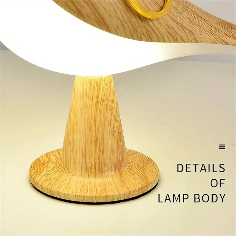 3-Color Wooden Bird Night Lamp
