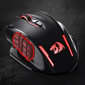 Redragon M913 RGB Gaming Mouse – 16000 DPI, Wired & Wireless, 16 Buttons