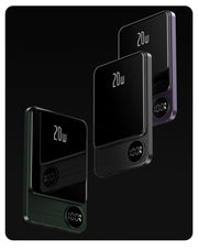 Alloy 10000mAh Power Bank – Wireless & Magnetic