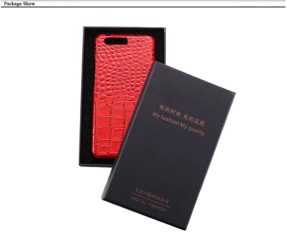 Lychee Genuine Leather Magnetic Case — iPhone 15–17 Series