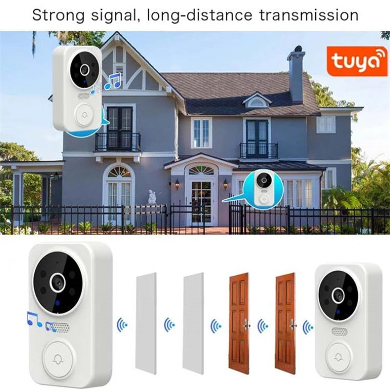 Outdoor 1080p Smart Surveillance Camera – Night Vision & Two-Way Voice