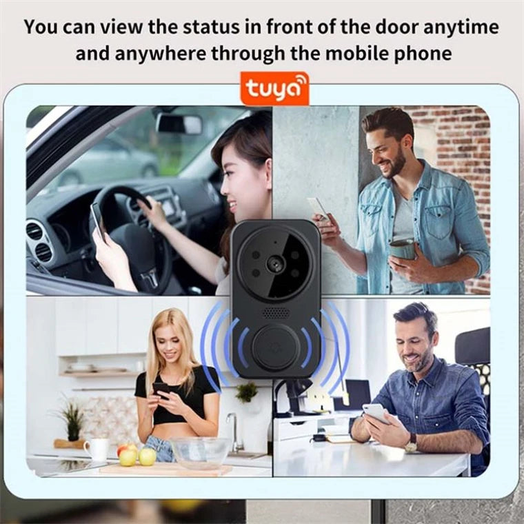 Outdoor 1080p Smart Surveillance Camera – Night Vision & Two-Way Voice