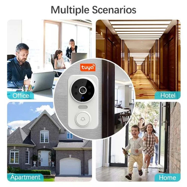 Outdoor 1080p Smart Surveillance Camera – Night Vision & Two-Way Voice