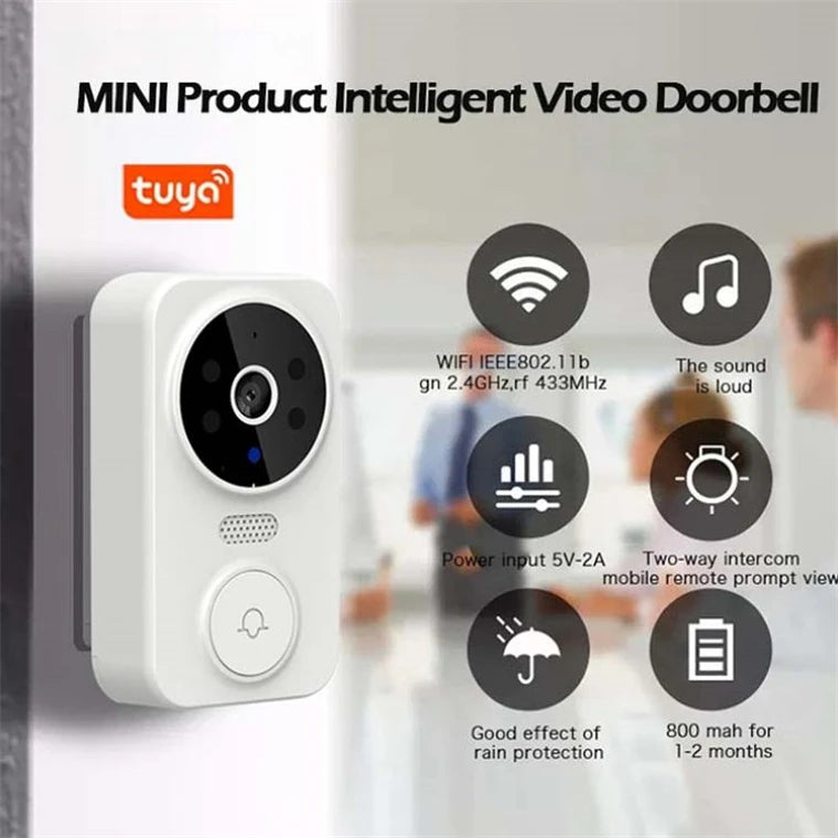 Outdoor 1080p Smart Surveillance Camera – Night Vision & Two-Way Voice