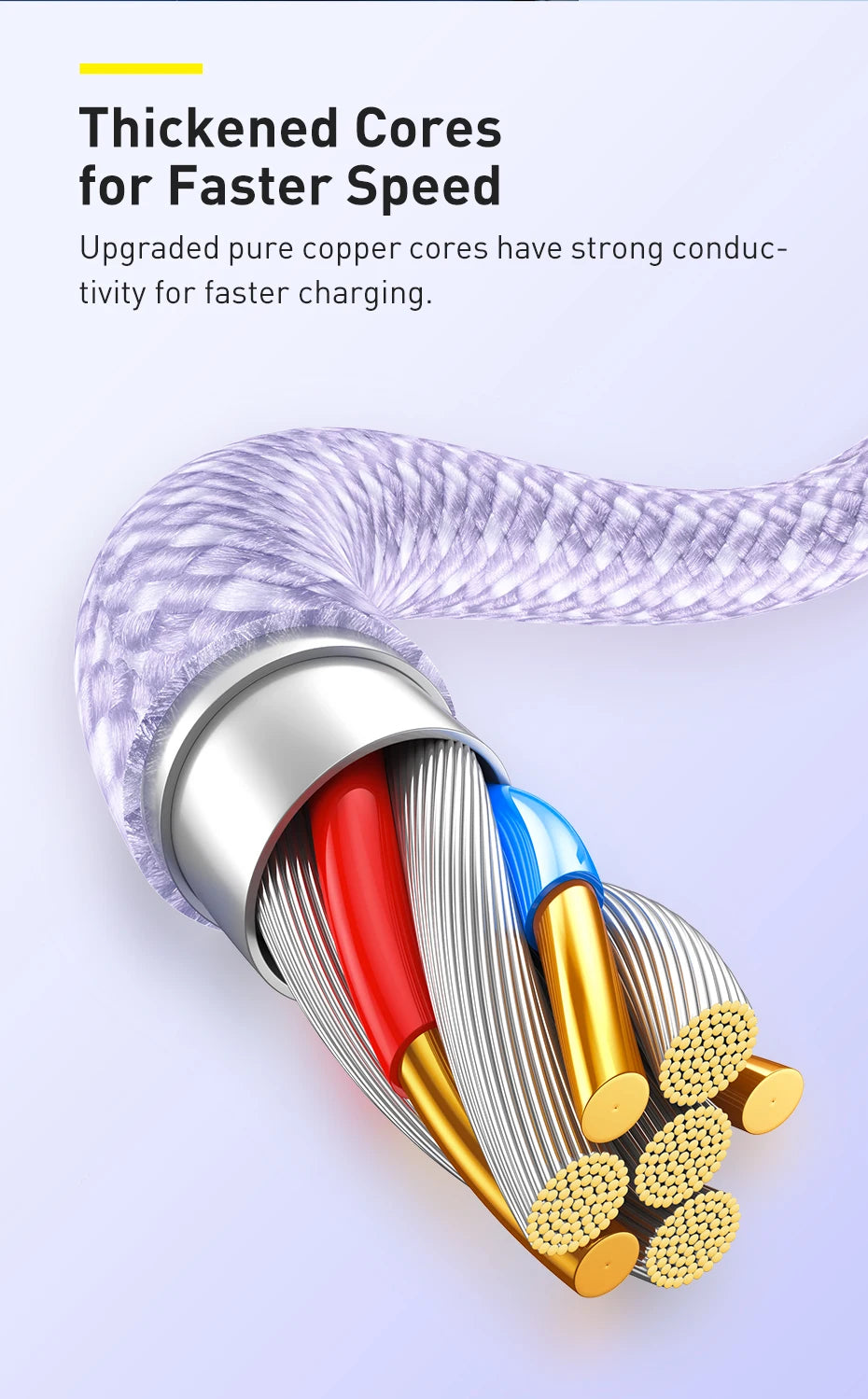 Baseus Fast Charging USB Cable – iPhone Compatible
