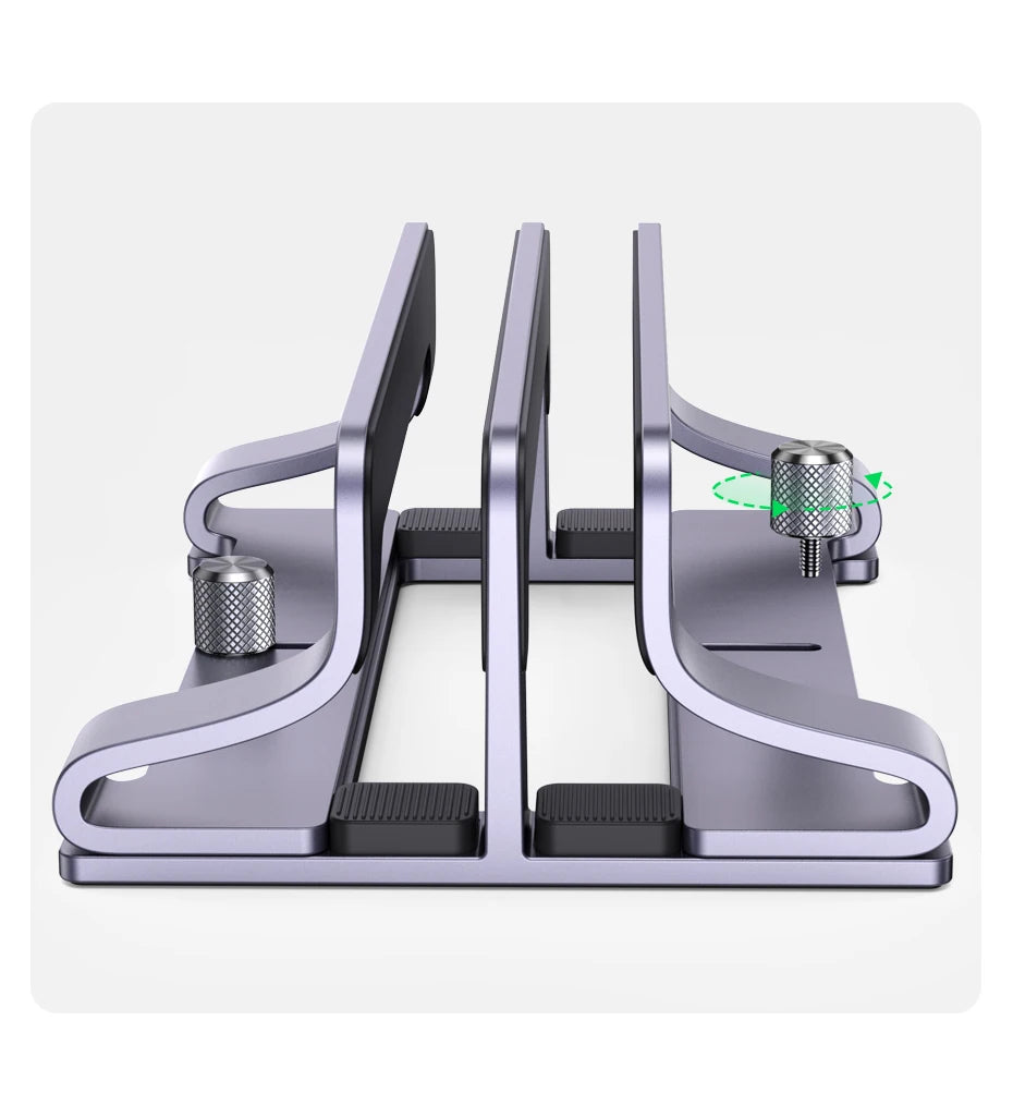 UGREEN Foldable Laptop Stand – Aluminum Vertical Holder for MacBook & PC