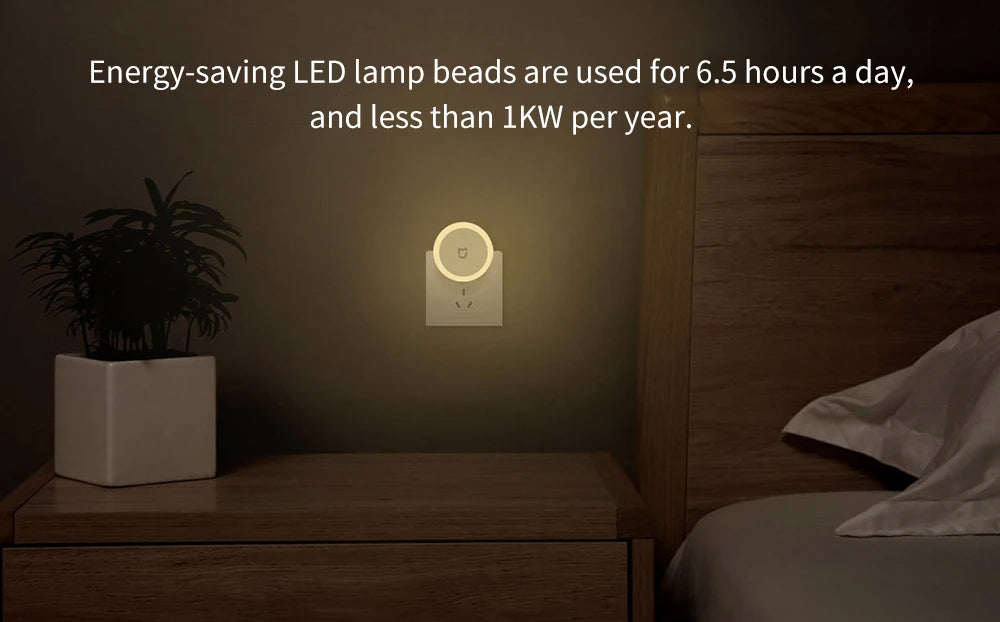 Mijia Smart Infrared LED Motion Sensor Night Light – Dimmable Plug-In