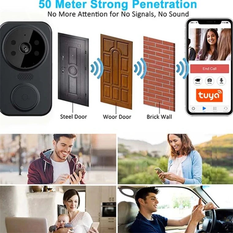 Outdoor 1080p Smart Surveillance Camera – Night Vision & Two-Way Voice
