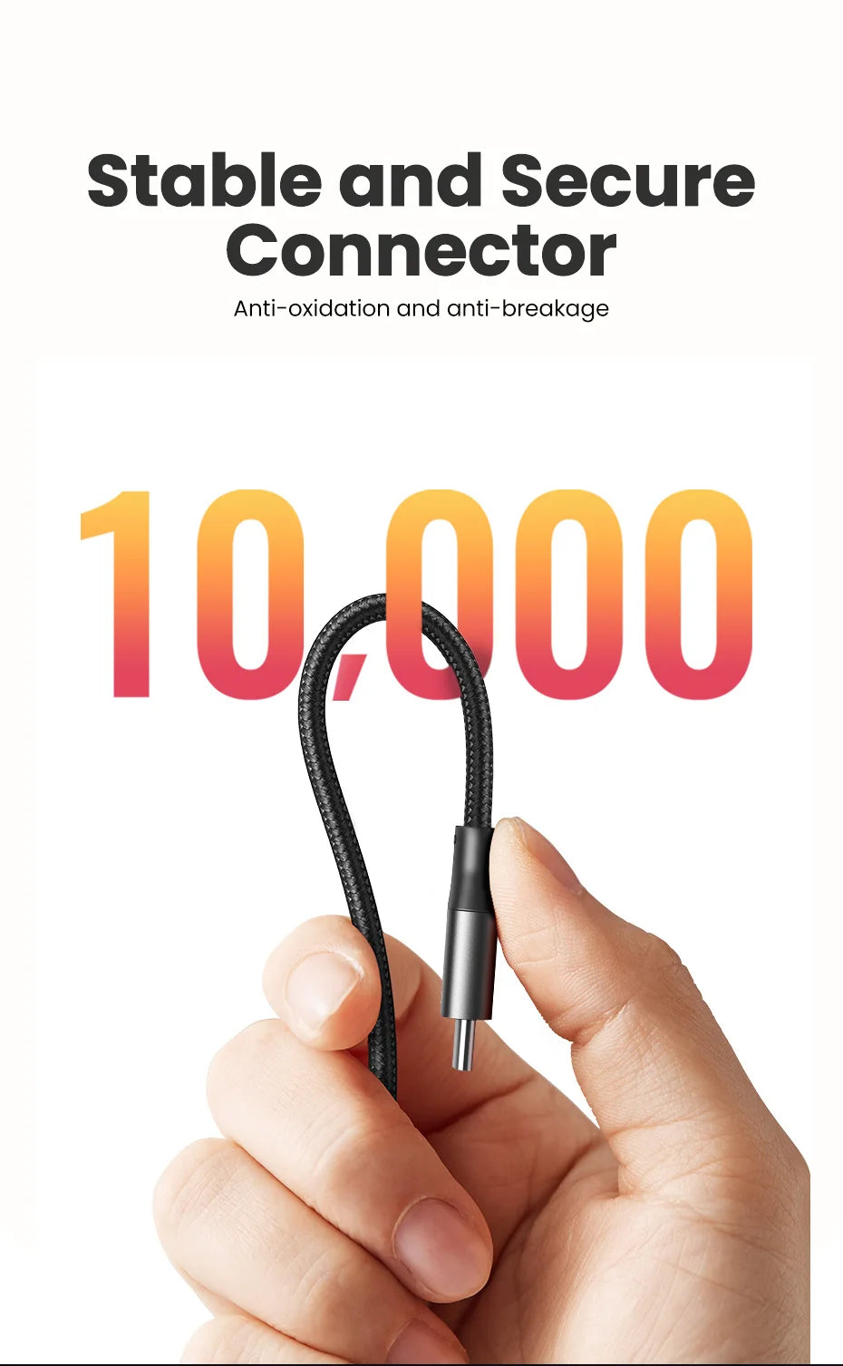 UGREEN USB-C SuperCharge Cable – Quick Charge 3.0