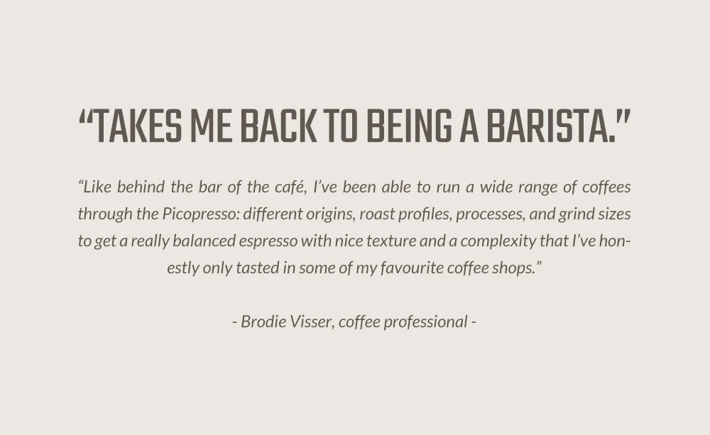 WACACO Picopresso Espresso Maker – Portable 18 Bar Travel Coffee Machine