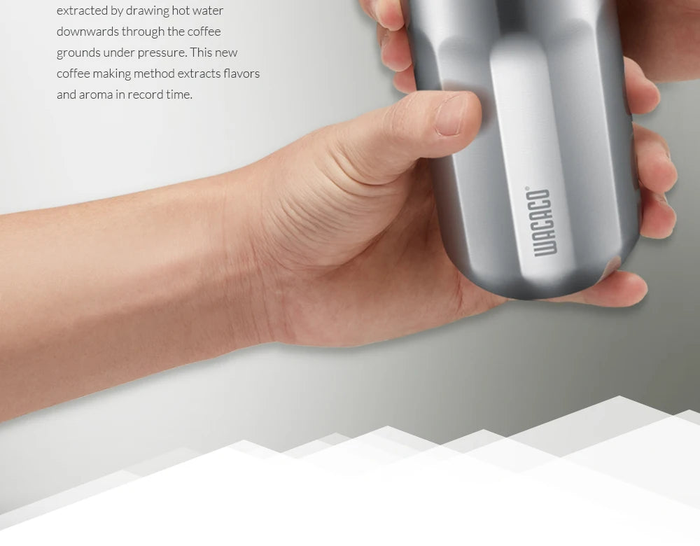 WACACO Pipamoka All-in-One Coffee Maker – Hand-Powered, Insulated & Pressure Brewer