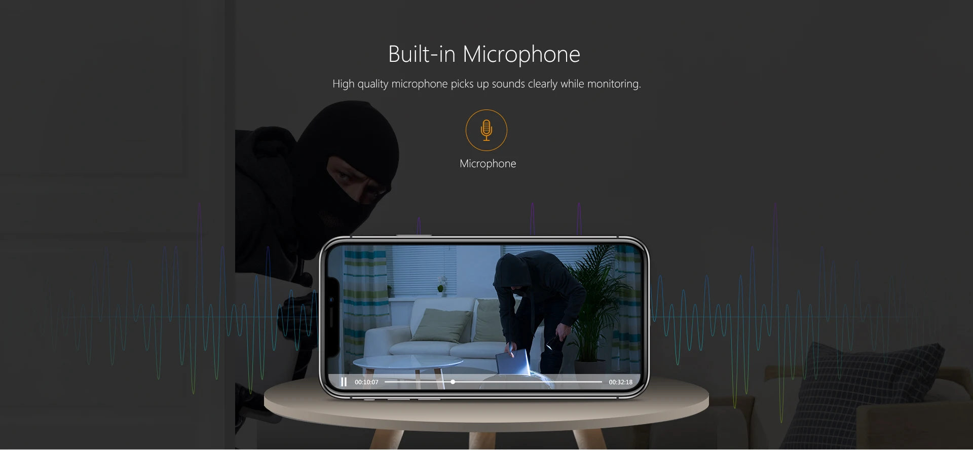 IMOU Cue 2E Indoor Wi-Fi Security Camera – Human Detection, Night Vision, 1080P Monitoring