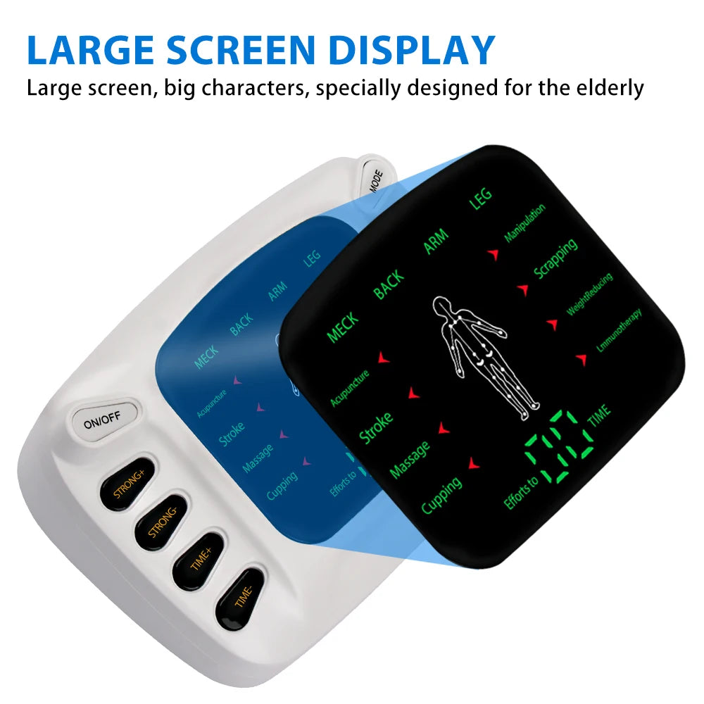 Electrostimulator Physiotherapy TENS Machines Eletric Compex Muscle Stimulator EMS Pulse Acupuncture Best Massager For Body Pad