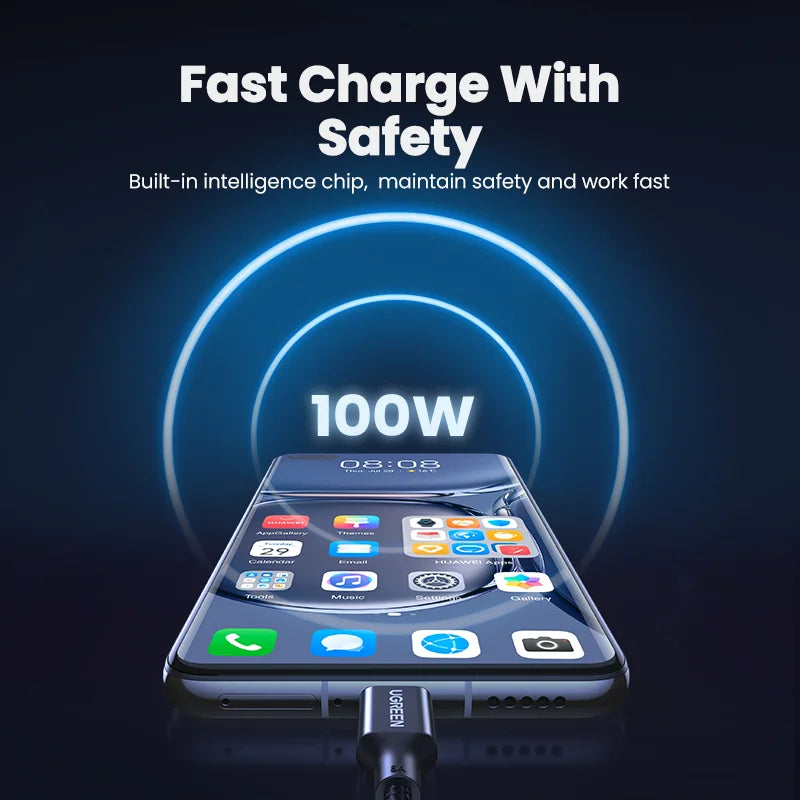 UGREEN USB-C SuperCharge Cable – Quick Charge 3.0