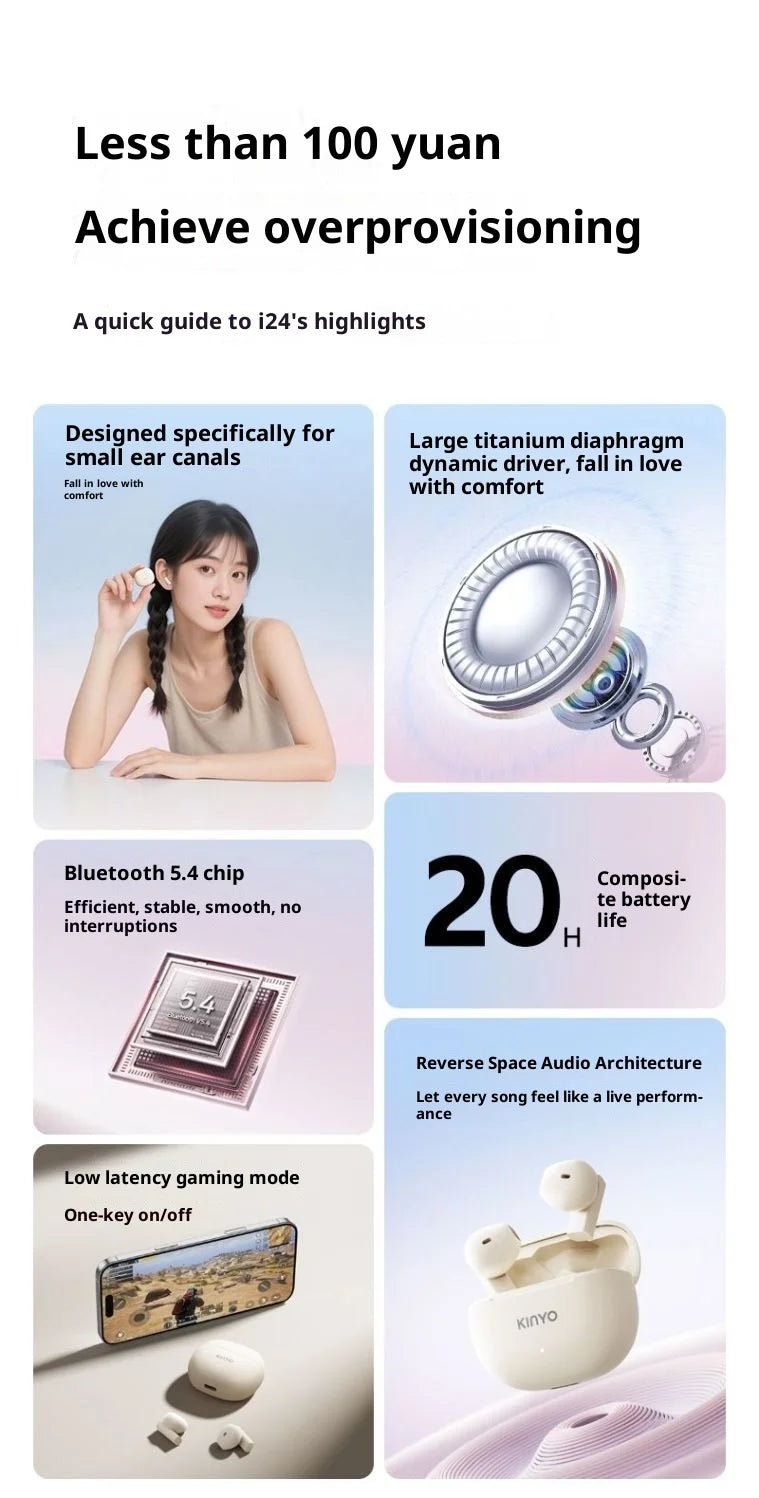 2025 Pro Wireless Gaming Earphones