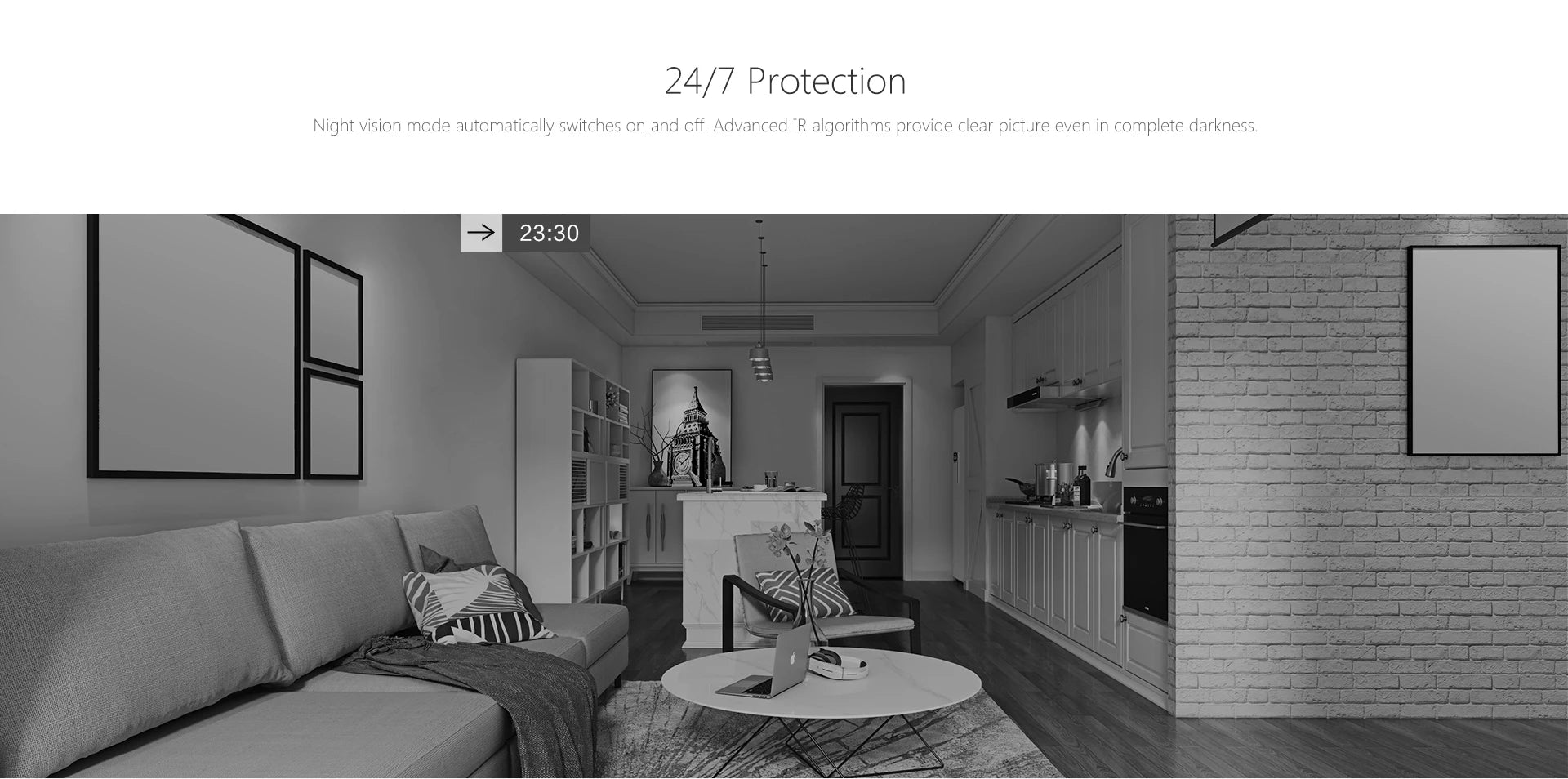 IMOU Cue 2E Indoor Wi-Fi Security Camera – Human Detection, Night Vision, 1080P Monitoring