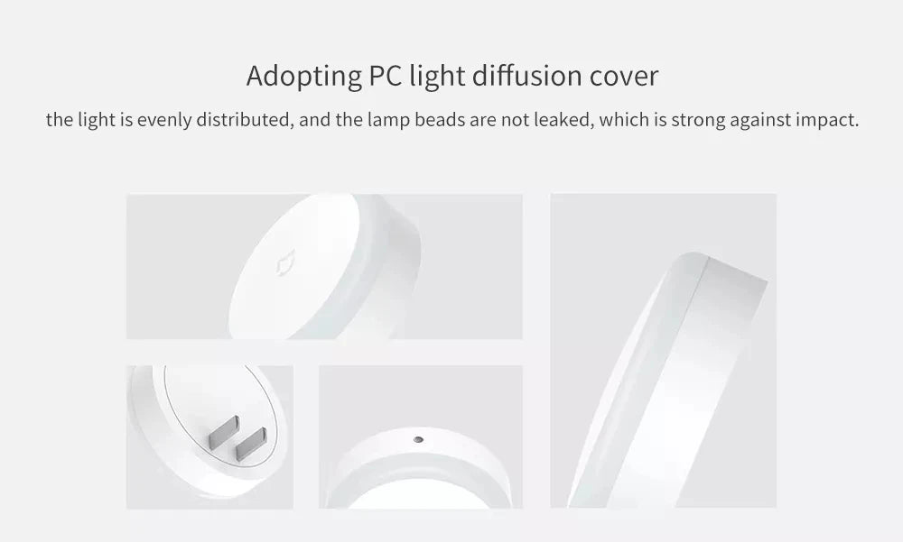 Mijia Smart Infrared LED Motion Sensor Night Light – Dimmable Plug-In