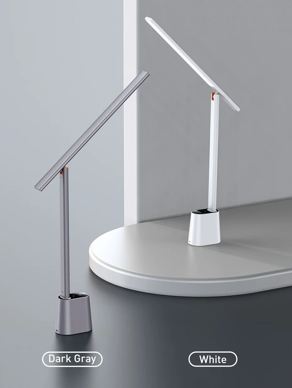 Baseus Dimmable LED Table Lamp – Eye Protection Desk Light for Office & Study