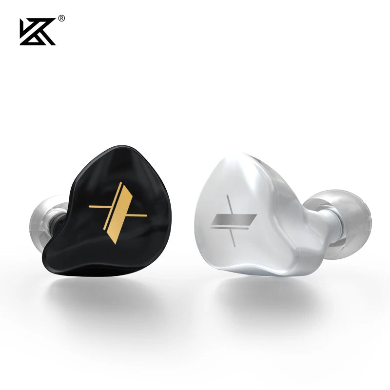 KZ EDX In-Ear Earphones – HiFi Bass Wired IEM, Detachable 2Pin Cable
