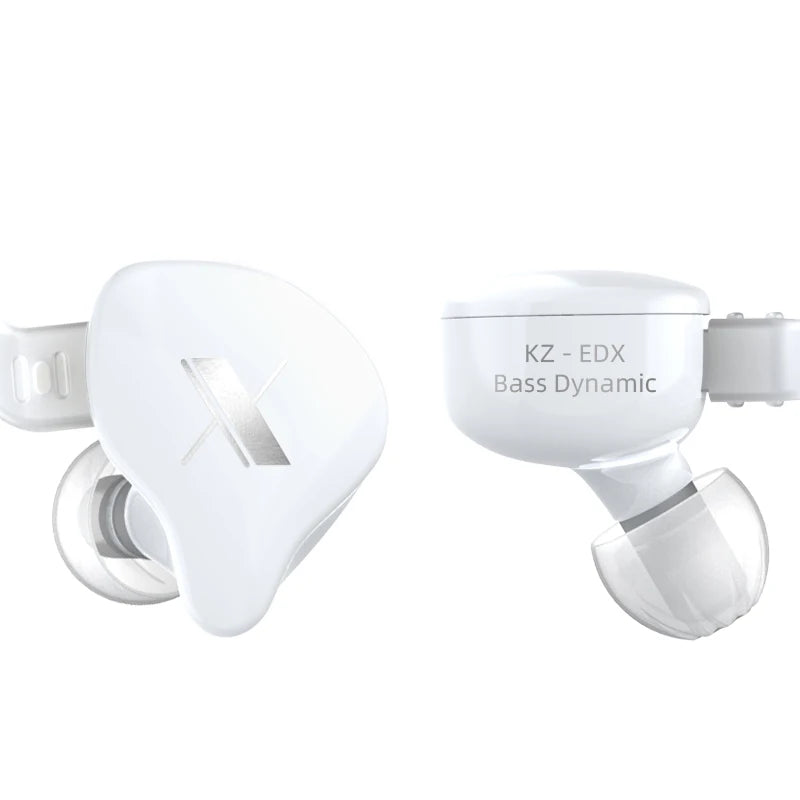 KZ EDX In-Ear Earphones – HiFi Bass Wired IEM, Detachable 2Pin Cable