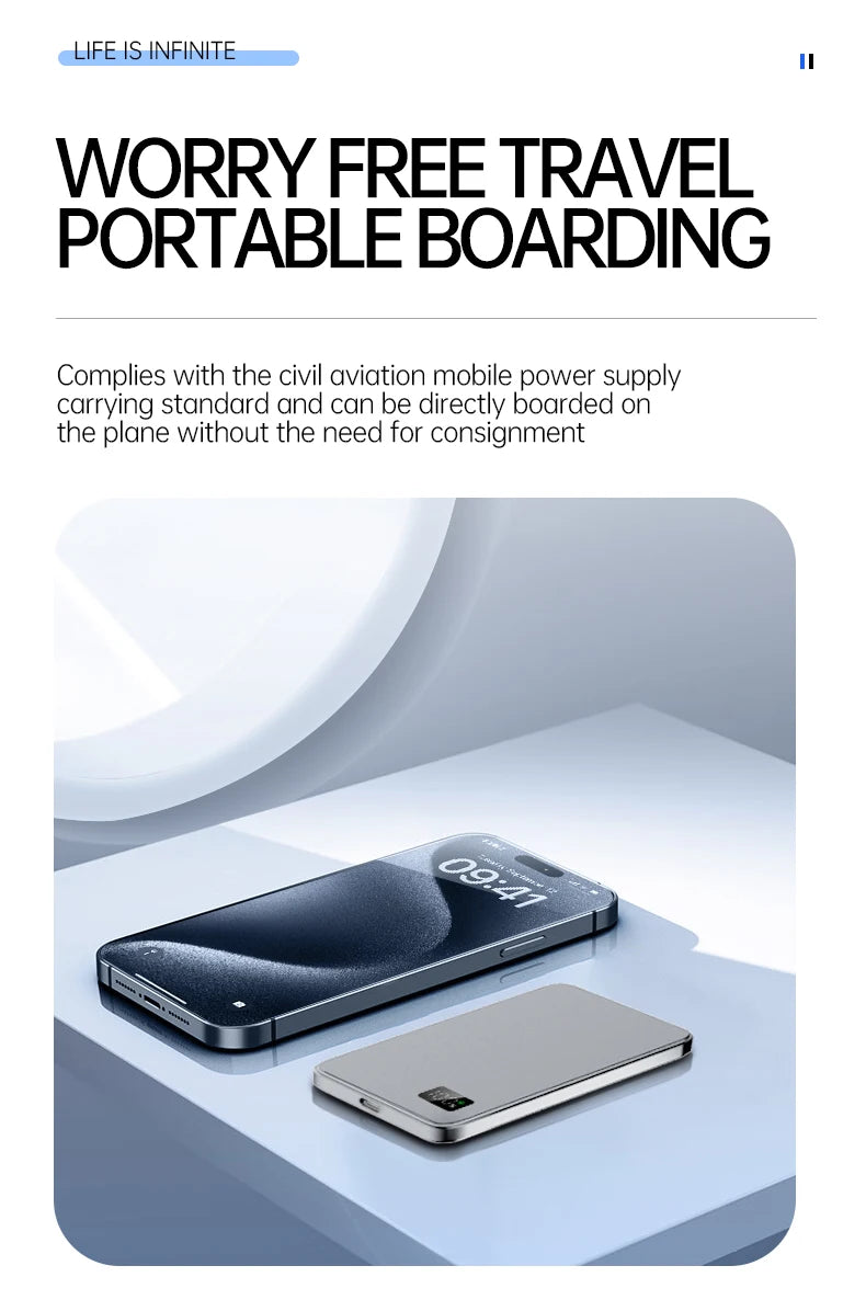 MagSafe Wireless Power Bank – Portable Fast Charger