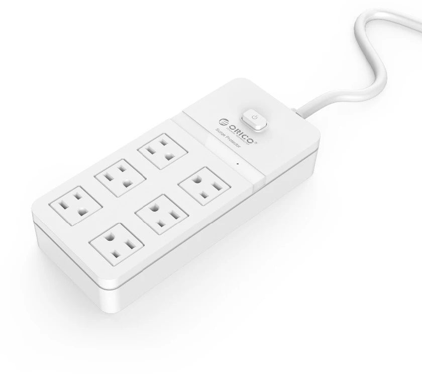 ORICO US Plug Power Strip with 6AC Outlets Sockets Extension Cable Electrical Socket For Home Office Power Strips