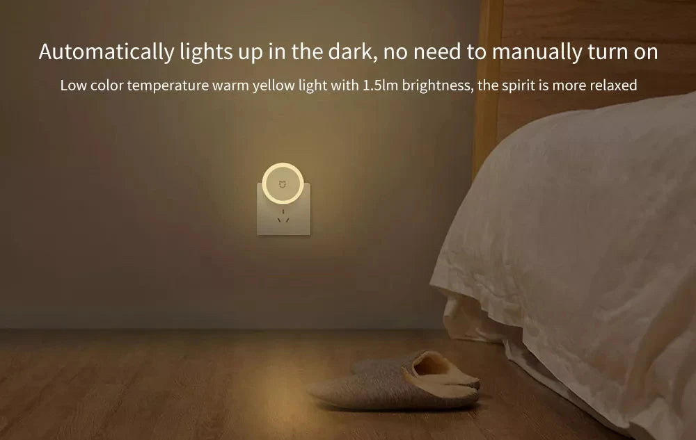 Mijia Smart Infrared LED Motion Sensor Night Light – Dimmable Plug-In