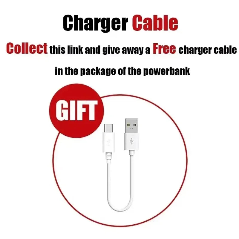 MIJIA 200000mAh Portable Charger – 120W Fast Power Bank for Phones