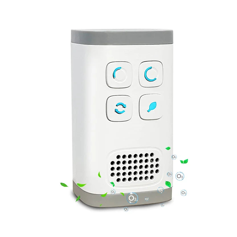 Mini Ozone Air Purifier Ionizer – Portable Odor Remover for Home & Pets