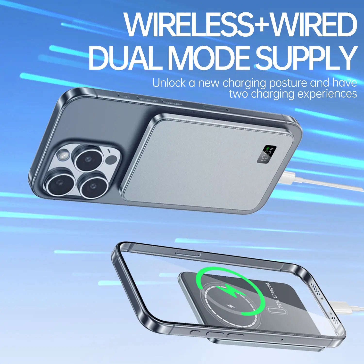 MagSafe Wireless Power Bank – Portable Fast Charger