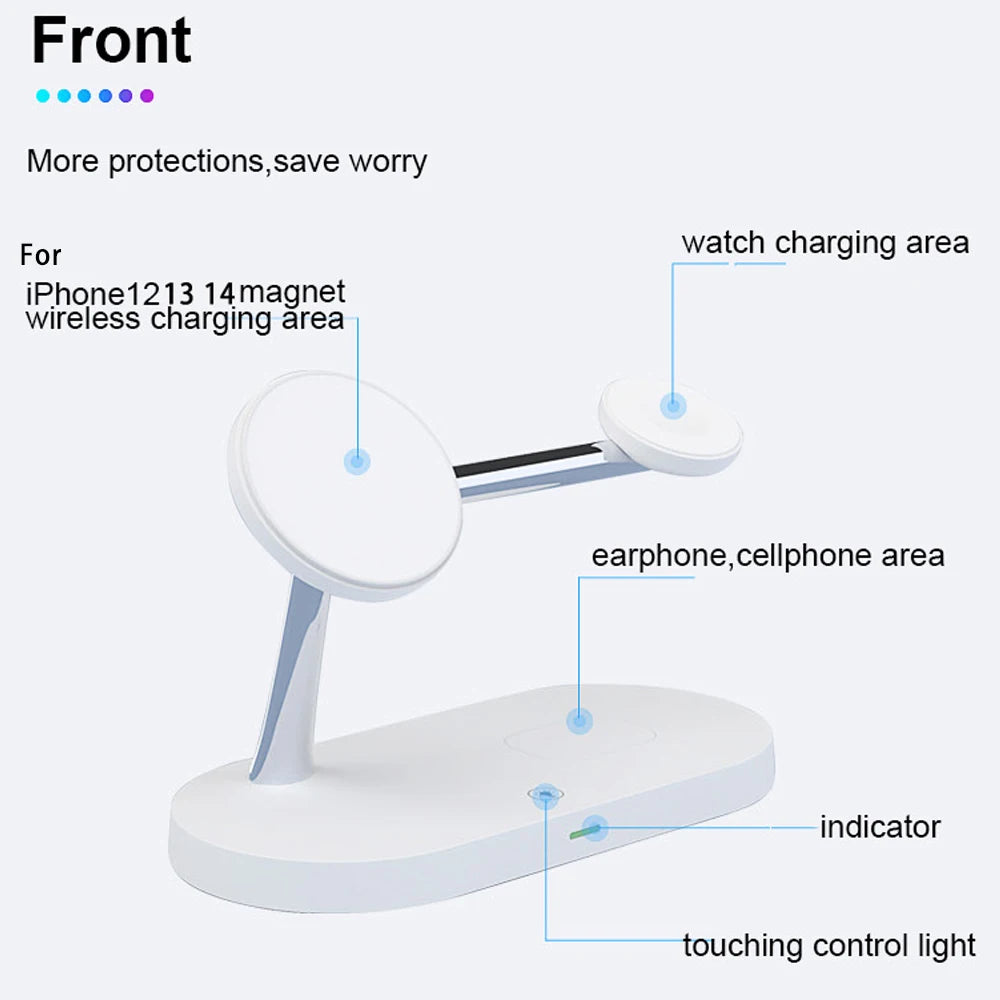 3-in-1 Wireless Charger – Fast Charging for Apple Devices