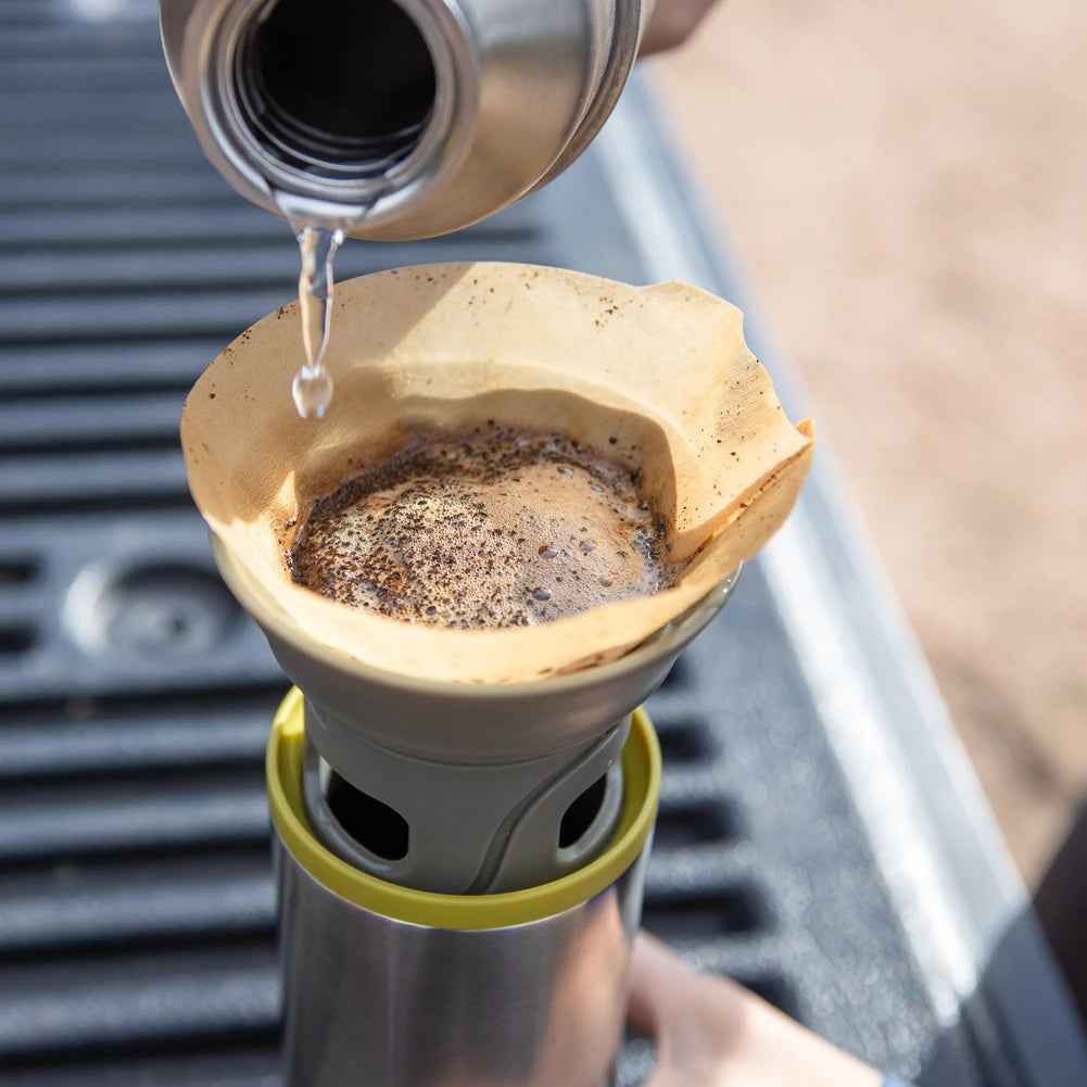 WACACO Cuppamoka Coffee Brewer – Portable Drip Coffee Maker with Filters