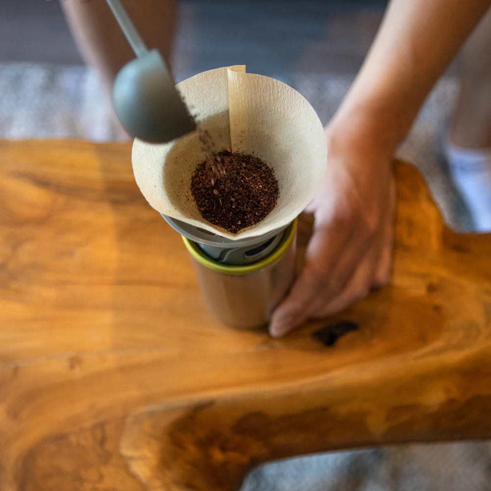 WACACO Cuppamoka Coffee Brewer – Portable Drip Coffee Maker with Filters