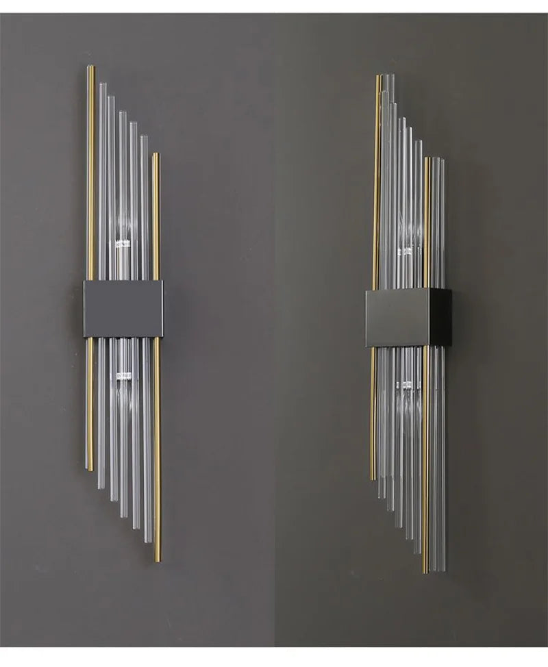 Luxury LED Gold Wall Sconce – Indoor Designer Lighting