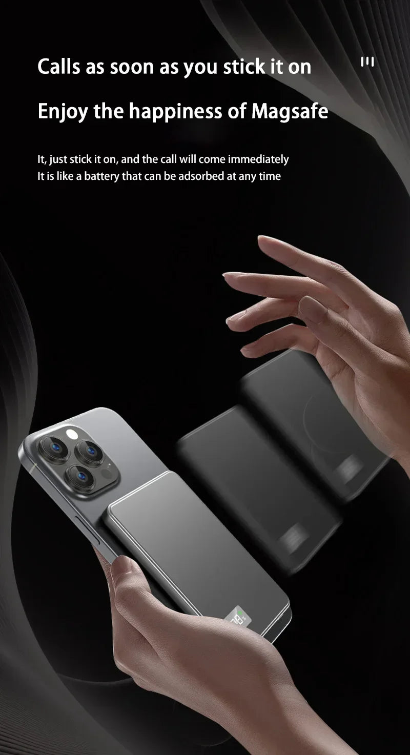 Xiaomi PD25W Wireless Magnetic Power Bank – Portable Magsafe Charger