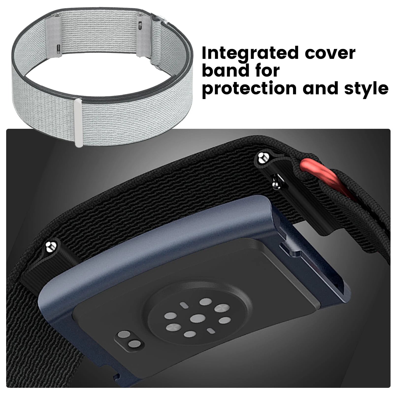 “Nylon Sport Band for Amazfit – Adjustable & Comfortable”