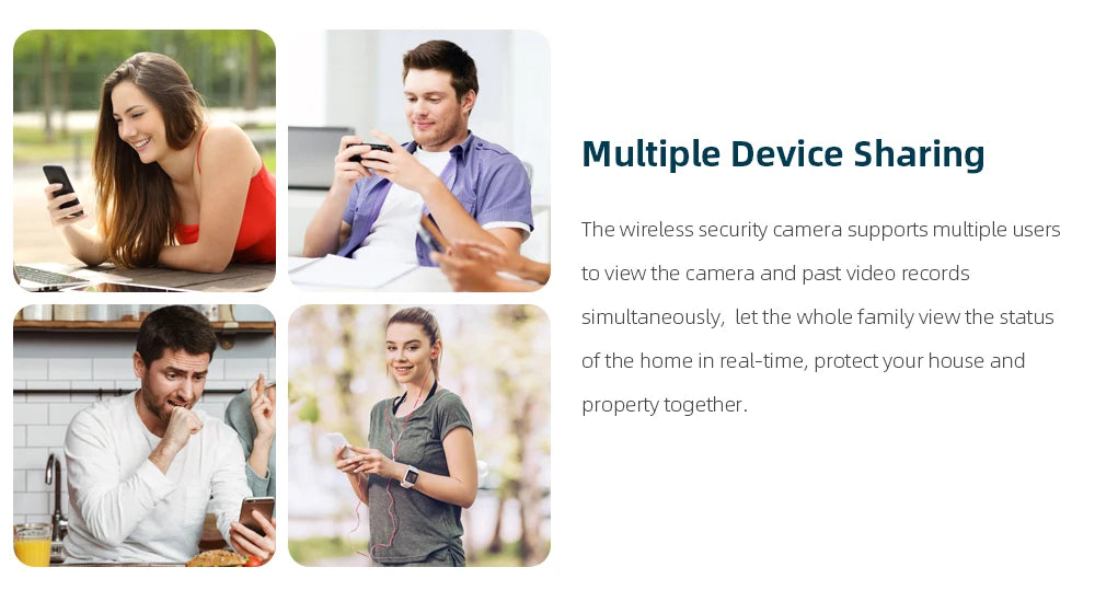 3MP Smart WiFi Doorbell Camera – PIR Motion & 5000mAh Battery