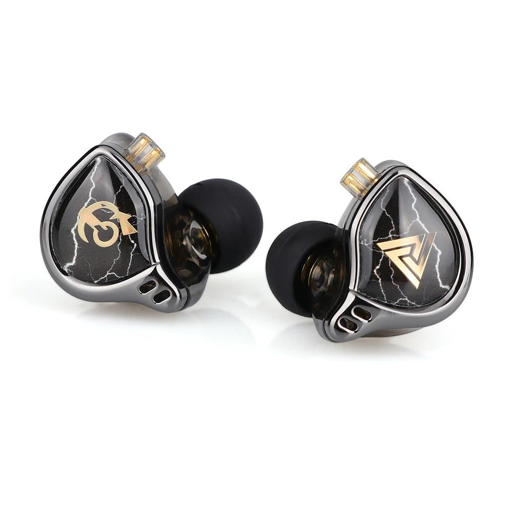 QKZ x HBB 10mm HiFi Earphones – Semi-Open Design