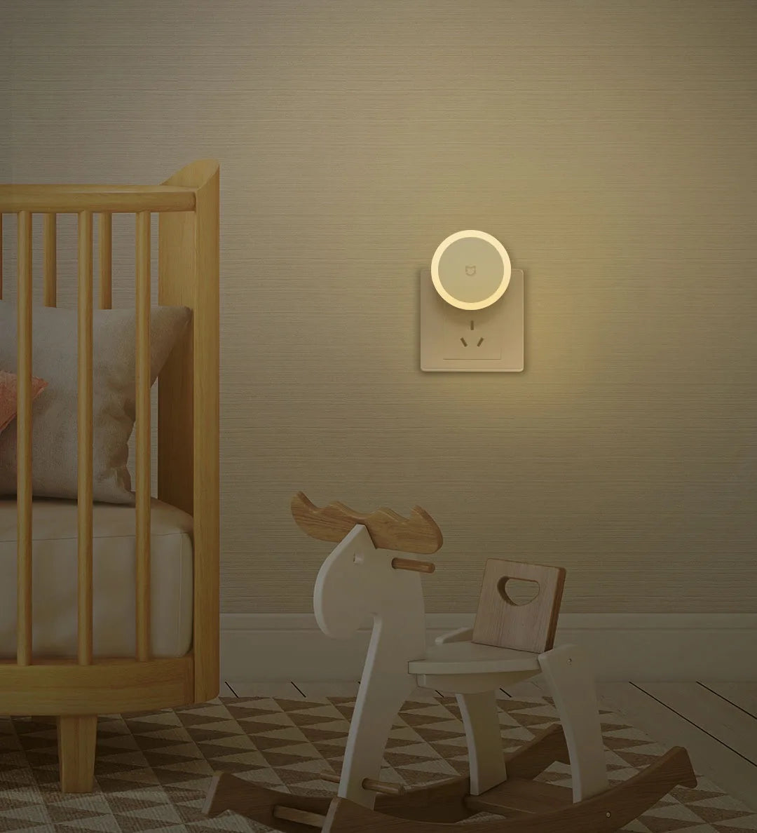 Mijia Smart Infrared LED Motion Sensor Night Light – Dimmable Plug-In