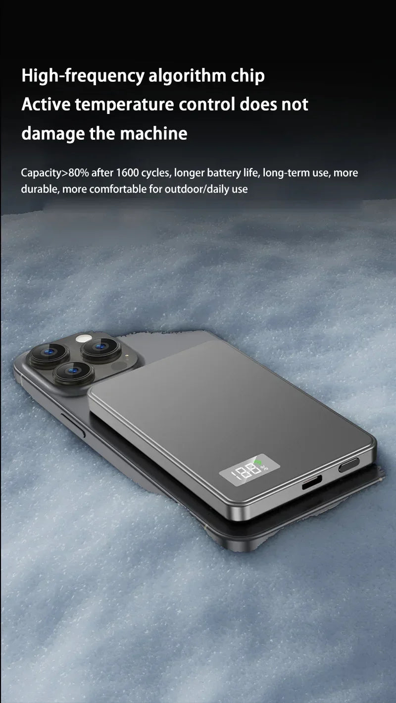 Xiaomi PD25W Wireless Magnetic Power Bank – Portable Magsafe Charger