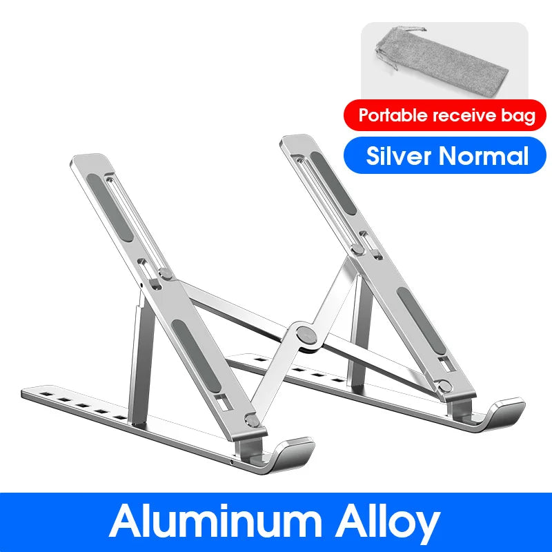 Aluminum Laptop Stand YYLM N8 – Foldable, Adjustable, Cooling