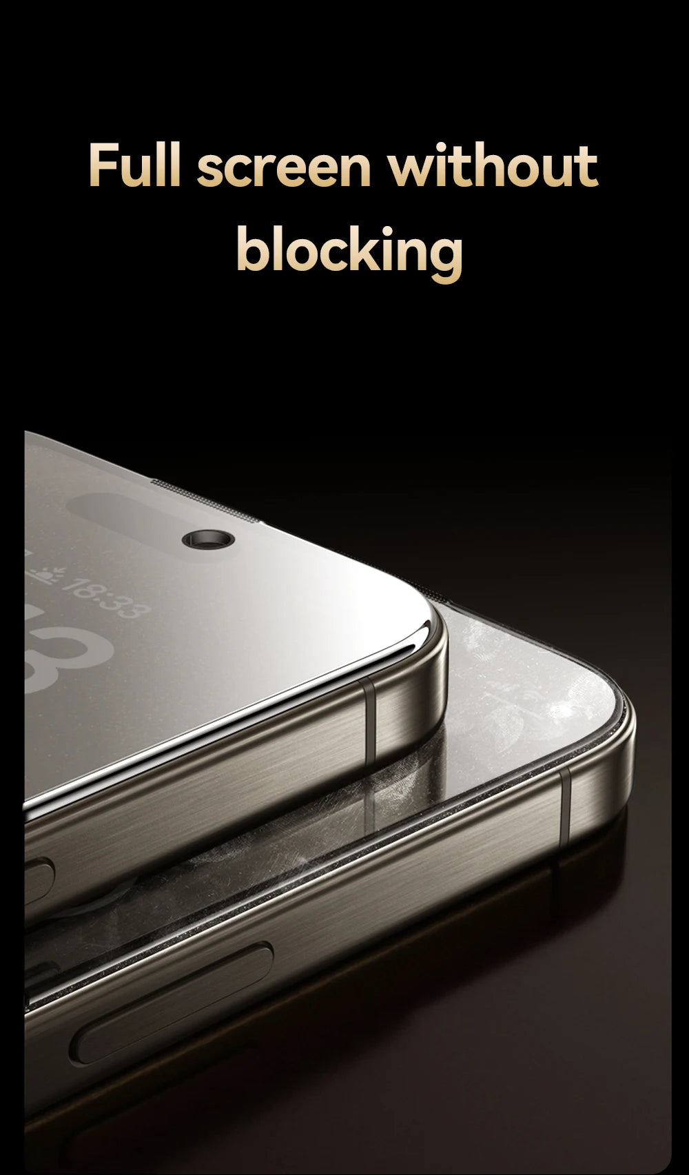 JOYROOM Privacy Screen Protector – Anti-Spy Tempered Glass for iPhone (15 → 17 Series)