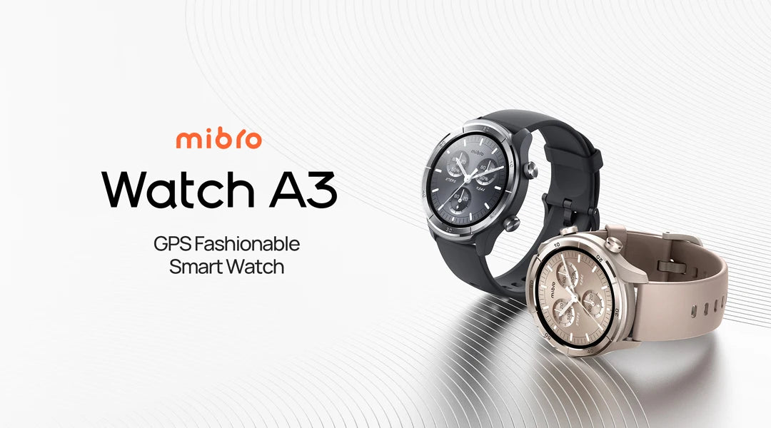 Mibro A3 Watch – Super Light GPS Smartwatch with Health Monitor