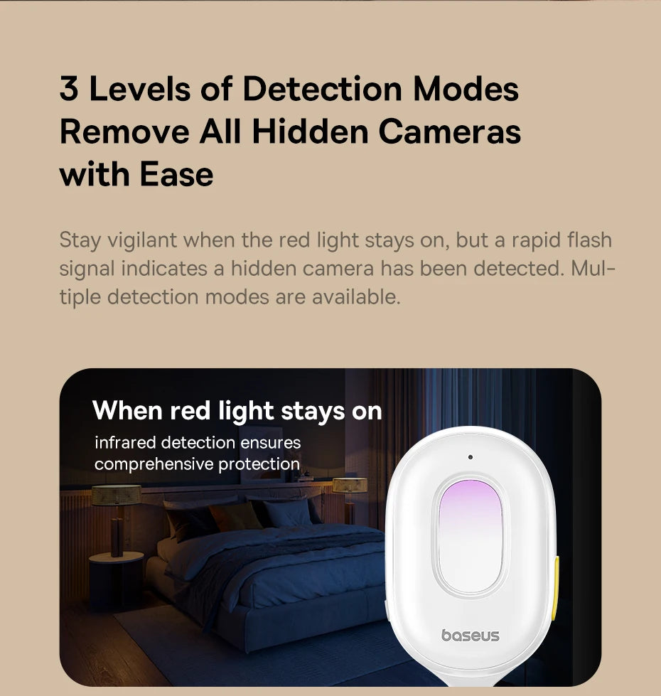 Baseus Anti-Spy Hidden Camera Detector