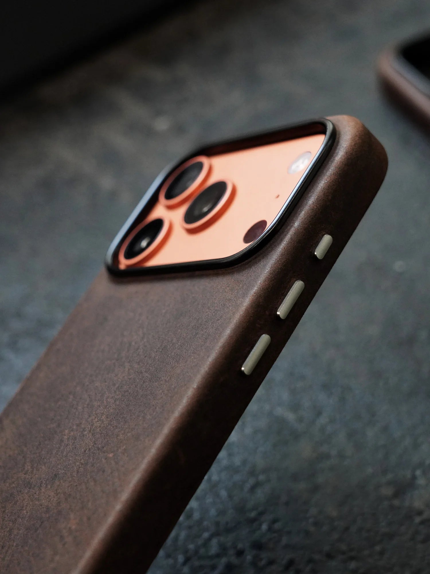 YMW Magnetic Genuine Leather MagSafe Case for iPhone 14–17 Series