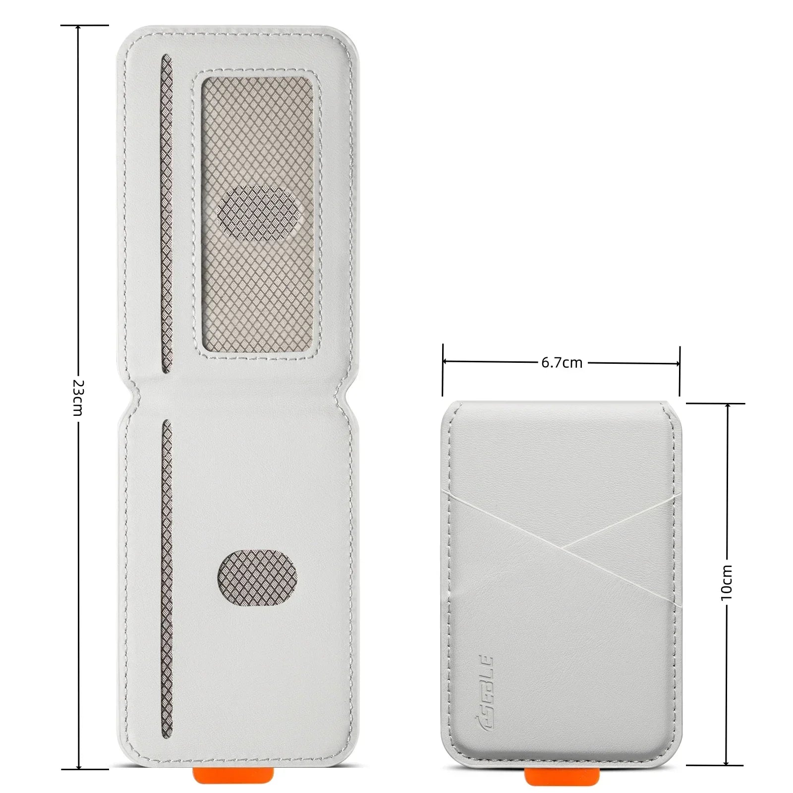 iPhone MagSafe Leather Card Holder – RFID Bank & ID Card Protector