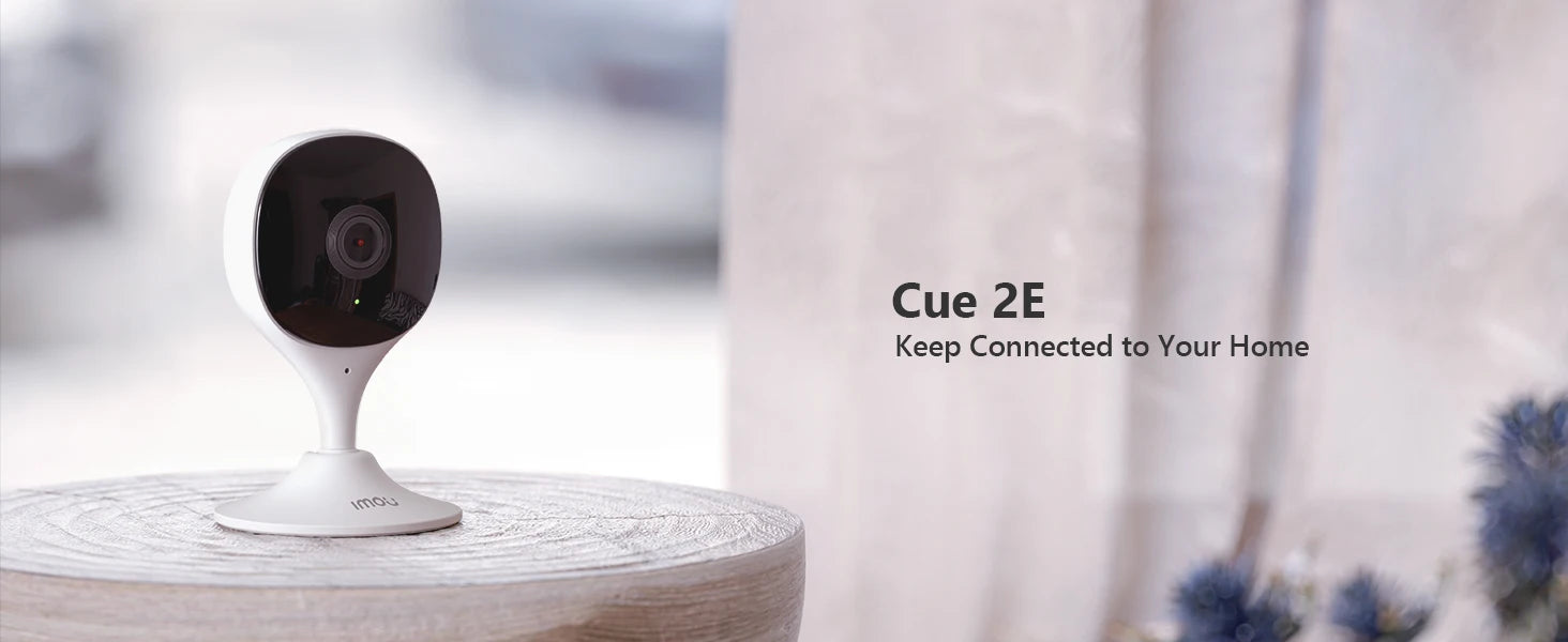 IMOU Cue 2E Indoor Wi-Fi Security Camera – Human Detection, Night Vision, 1080P Monitoring