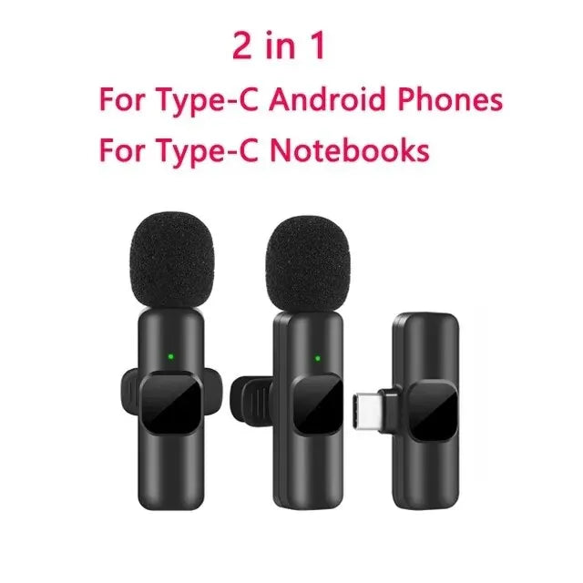 K60 Portable Wireless Microphone for Phone