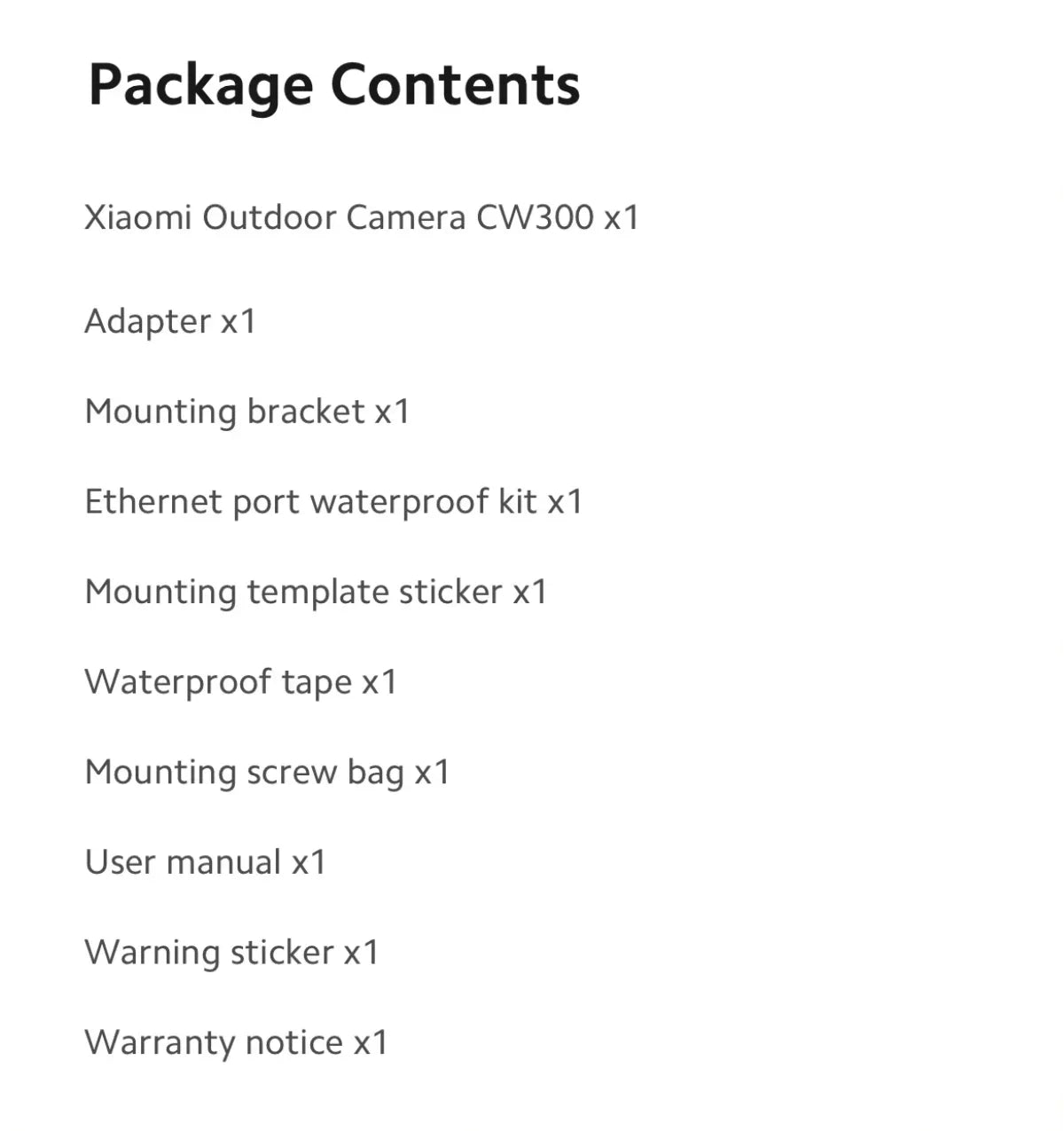 Xiaomi 2.5K HD Security Camera – Outdoor, Full-Color Night Vision, Sound & Light Alarm