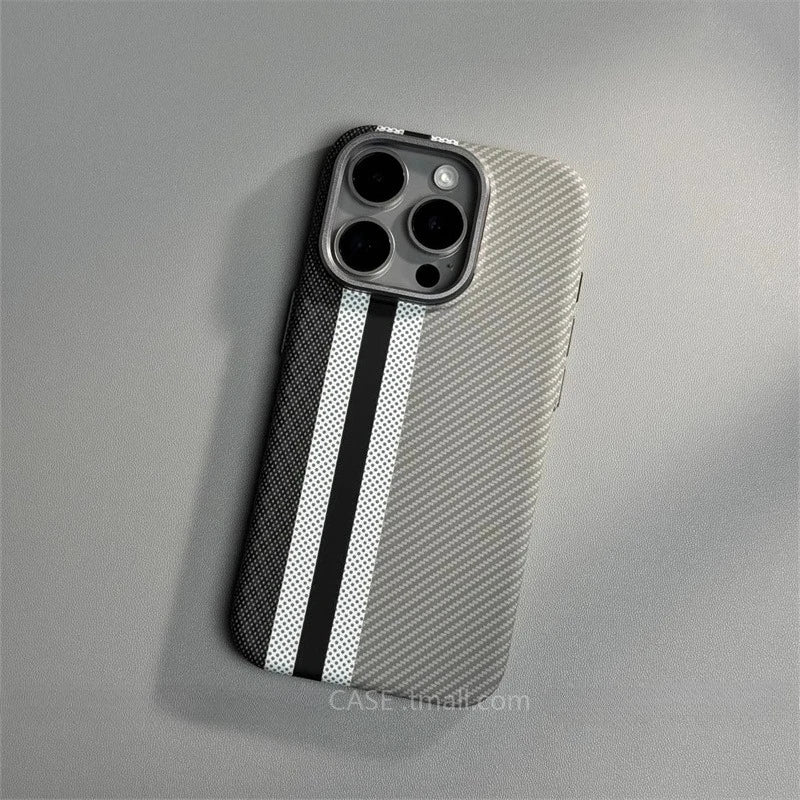 Carbon Fiber MagSafe iPhone Case – Hard Protective Cover